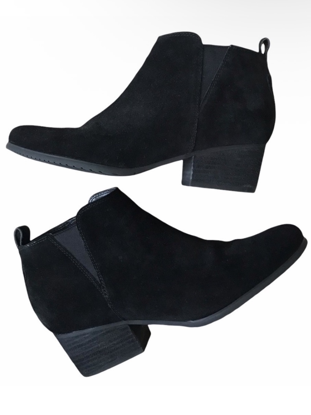 Blondo Ida Black Suede Waterproof Bootie